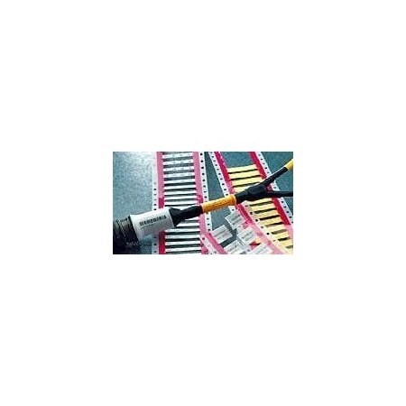 Raychem Heat Shrink Tube, Single Wall, Radiation Crosslinked Polyolefin, 6.35 Id Before Shrink, 3:1 Shrink RPS-16-10/2.0-4